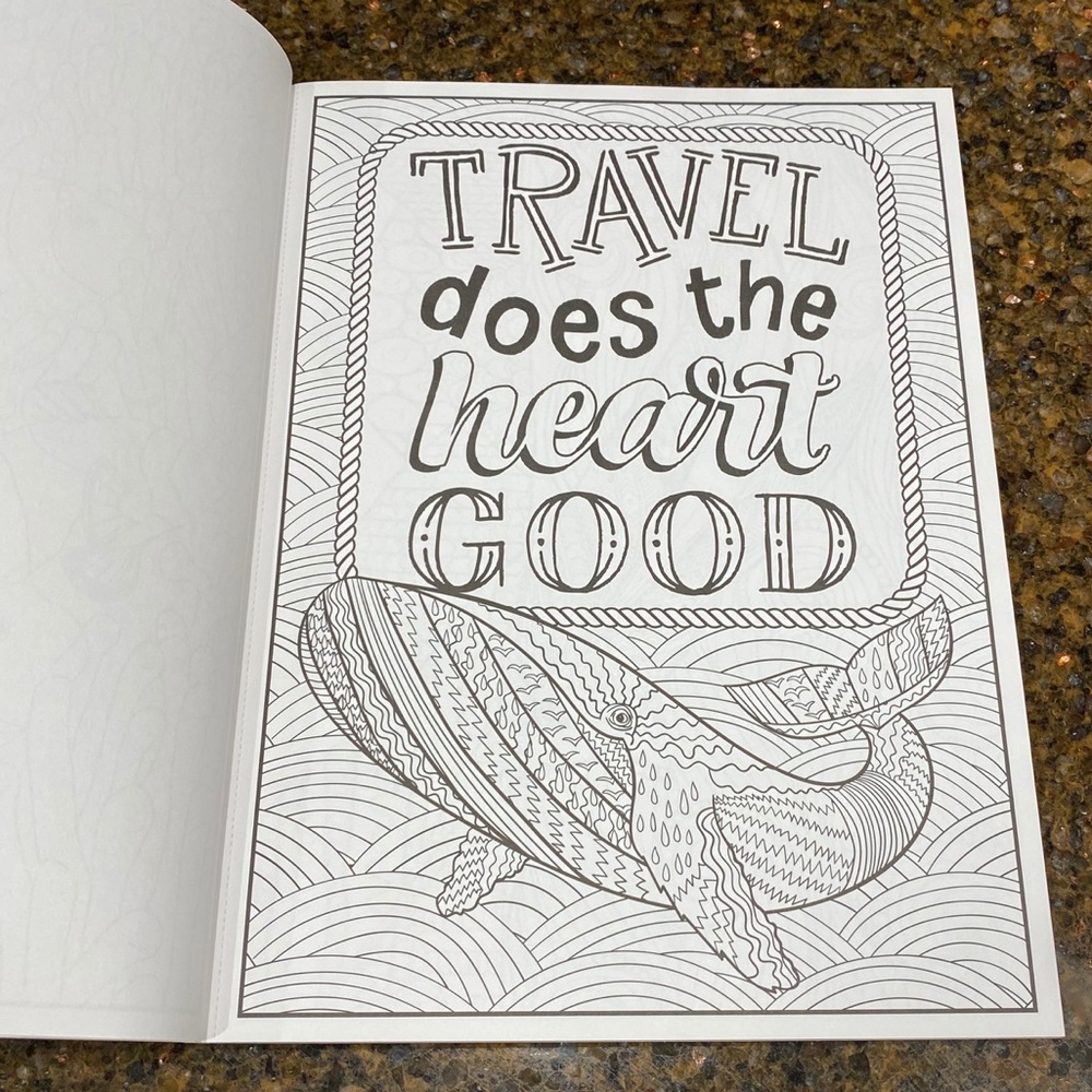 Splash Of Color Adult Coloring Book - Picture 4 of 11
